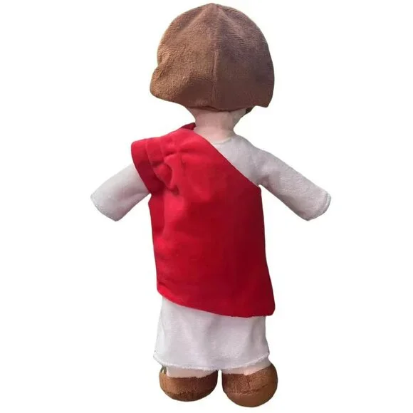 12" Jesus Plush Toy Soft Red Robe - Picture 3 of 7